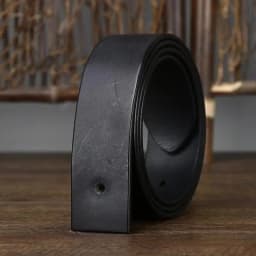 Cowhide Belt for Men Retro Frosted Jeans Accessories Leather Girdle High Quality Needle Buckle Waistband Width 3.8cm No Buckle