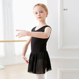 Girls Kids Ballet Dress Mesh Splice Dance Leotards Sleeveless Gymnastics Leotard Ballerina  Ballet Tutu Training Dance Bodysuits