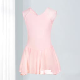 Girls Kids Ballet Dress Mesh Splice Dance Leotards Sleeveless Gymnastics Leotard Ballerina  Ballet Tutu Training Dance Bodysuits