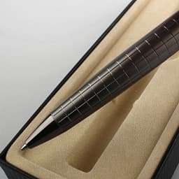 High Quality Full Metal Lattice Shape Luxury Ballpoint Pen Business Men Birthday Gift Writing Pen SCHOOL STATIONERI