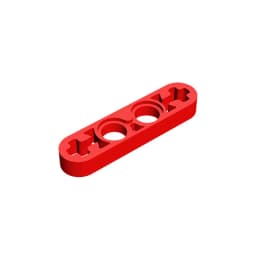 MOC PARTS GDS-690 Technical, Liftarm Thin 1 x 4 - Axle Holes compatible with lego 32449 pieces of children's toys