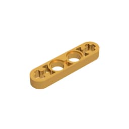 MOC PARTS GDS-690 Technical, Liftarm Thin 1 x 4 - Axle Holes compatible with lego 32449 pieces of children's toys