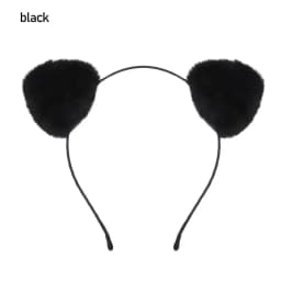 Cute Lace Cat Ears Headband Fancy Dress Hairband Women Girls Cosplay Headwear Masquerade Anime Costume Party Hair Accessories