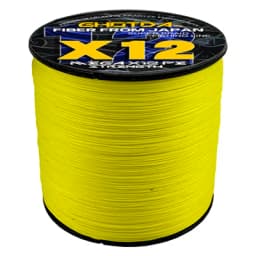 GHOTDA 12 Strands Braided Fishing Lines Fishing Braid Multifilament PE Line for Sea Fishing 25-120Lbs 1000M 500M 300M 100M