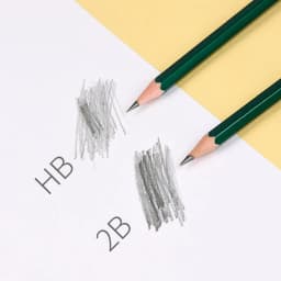 Deli 10pcs/set Wooden Pencil HB 2B 2H Children's Drawing Sketch Examination Pencil Stationery Art Supplies