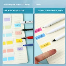 240PCS Sticky Notes Loose-leaf Paper Index Stickers Label Stickers Classification Instructions Sticky Strong Bookmark