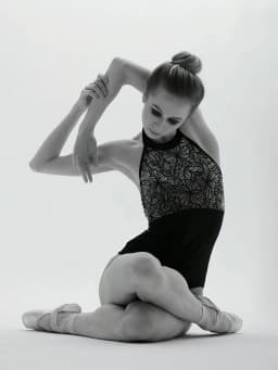 Tights Ballet Suit Female Adult Teacher Training Suit High Crotch One-Piece Backless Art Test Base Training Body yoga