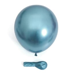 10/20/50pcs Metallic Birthday Balloons Metal Blue Red Chrome Silver Rose Gold Balloons for Party Baby Shower Wedding Decorations