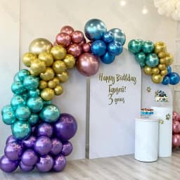 10/20/50pcs Metallic Birthday Balloons Metal Blue Red Chrome Silver Rose Gold Balloons for Party Baby Shower Wedding Decorations