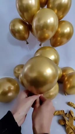 10/20/50pcs Metallic Birthday Balloons Metal Blue Red Chrome Silver Rose Gold Balloons for Party Baby Shower Wedding Decorations