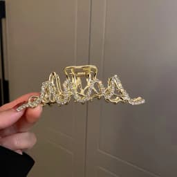 Fashion Snake Crystal Tassel Hair Claw Clips For Women Girls Geometric Metal Hair Crab Hairpins Headwear Hair Accessories