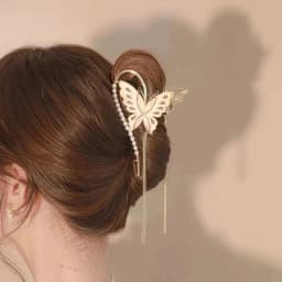 Fashion Snake Crystal Tassel Hair Claw Clips For Women Girls Geometric Metal Hair Crab Hairpins Headwear Hair Accessories
