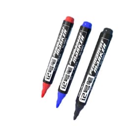 3/6 Pcs/set Deli Permanent Art Markers Pens Waterproof Oil Based Paint Markers for Rock Wood Fabric Plastic Canvas Glass Canvas