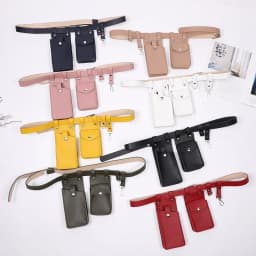 2 Piece Women's Belt Bag Luxury Designer Tactical Waist Bags Female Leather Flap Fanny Pack Shoulder Crossbody Chest Bag Purse