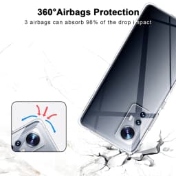 Luxury Clear Silicone Soft Phone Case For Xiaomi Mi 11 12 Lite 12S 11i 11T Pro Ultra Thin Transparent Back Cover Shell TPU Caso