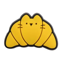 1Pcs PVC Adorable Little Cat Cupcake Sandals Shoe Charms Accessories Food Designer Decoration DIY Adult Bracelet