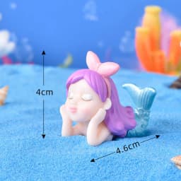 1PC Cute Mermaid Cartoon Cake Decor Mermaid Party Decor Mermaid Theme Under The Sea Party Little Mermaid Birthday Party Decor