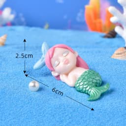 1PC Cute Mermaid Cartoon Cake Decor Mermaid Party Decor Mermaid Theme Under The Sea Party Little Mermaid Birthday Party Decor
