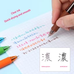 1 Pcs Pentel Gel Pen BLN105 Needle Tip Writing Smooth Quick Dry Color Ink 0.5mm Test Office Fountain Pen Japanese Stationery
