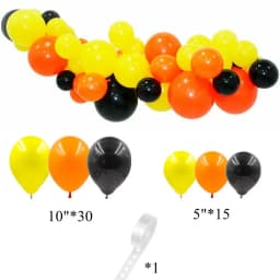 1set Number Balloon Tower Vehicle Excavator Truck Balloons for Boy's Construction Birthday Party Decorations DIY Gifts Supply