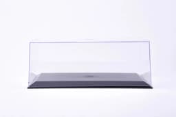 1/18 Clear Display Show Case Showcase for Diecast & Resin Car Models Toy Car Black Base Dustproof Figure Storage Clear Box