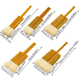 Hake Art Paintbrushes Hake Blender Paint Brush Applicator Goat Hair Drawing Brush 3/4/5/6/7 Tubes for Ceramic Watercolor P9JD