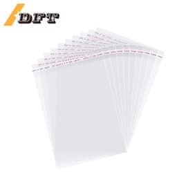 100Pcs Transparent Opp Bags Self Sealing Poly Plastic Bags For Candy Lollipop Cookie Packaging Wedding Party Gift Supplies