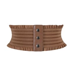 Women Vintage Skirt Dress Coat Cummerbunds Luxury Wide Belts Stretch Cummerbunds Leather Waistband Elastic Corset Band