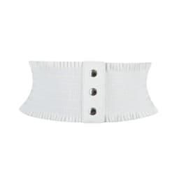 Women Vintage Skirt Dress Coat Cummerbunds Luxury Wide Belts Stretch Cummerbunds Leather Waistband Elastic Corset Band
