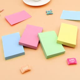 100 Sheets Sticky notes Pads Posits Stationery Paper Stickers Posted It Memo Notepad Notebook School Office Accessories