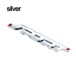 Car Sticker 3D Decor Fashion Styling Metal Chrome Black Auto Car Trunk Racing Sport Word Letter Logo Emblem Badge Decal Sticker