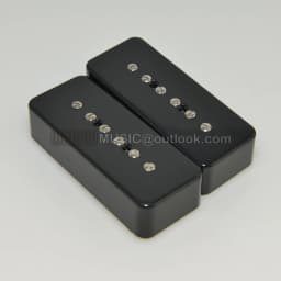 WAAAH Vintage P90 Alnico 2 Magnet Electric Guitar Pickup Overwound Nickel-Silver Baseplate Alnico 5 Hot 90's Neck Bridge Pickups