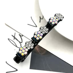 2022 New Fashion Hot Sale All-match Wave Rhinestones Pearl Braided Hair Clip Headband for Women Girl Hair Accessories Headwear
