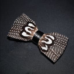 JEMYGINS New Design Men's Wedding Bow Tie Fashion Handmade Feather BowTie Gift for Birthday Party Men Bow Tie Suit Accessories