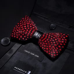 JEMYGINS New Design Men's Wedding Bow Tie Fashion Handmade Feather BowTie Gift for Birthday Party Men Bow Tie Suit Accessories