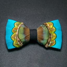 JEMYGINS New Design Men's Wedding Bow Tie Fashion Handmade Feather BowTie Gift for Birthday Party Men Bow Tie Suit Accessories