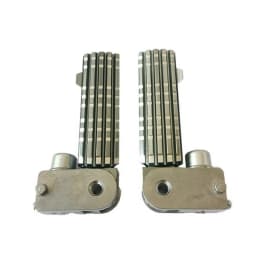 Fold Pedal For Citycoco Electric Scooter E-Bike Motorcycle Tricycle Alloy Foot Rest Scooter Motorbike Fold Pedal Foot-Peg