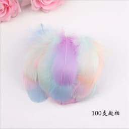 Colorful Feathers for Transparent Bobo Ballons Filled Baby Shower Decor IT IS A BOY GIRL Ballons Birthday Wedding Decors Balloon