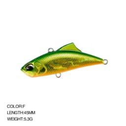 Japan VIB Fishing Lures Spearhead RYUKI Vibration 45S Lure for Summer and Winter Artificial Bait Trouts Tackle Pike Accessories