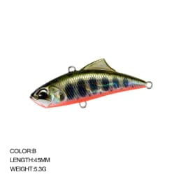 Japan VIB Fishing Lures Spearhead RYUKI Vibration 45S Lure for Summer and Winter Artificial Bait Trouts Tackle Pike Accessories