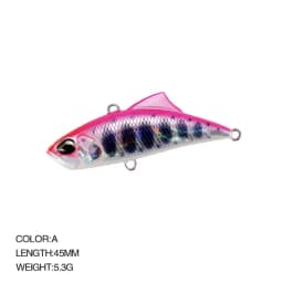 Japan VIB Fishing Lures Spearhead RYUKI Vibration 45S Lure for Summer and Winter Artificial Bait Trouts Tackle Pike Accessories