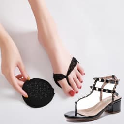 Forefoot Pad Shoe Sticker Inserts Gel Heel Shoes Cushion Anti-slip High Heels Half Insoles Foot Socks Filler Women Accessories