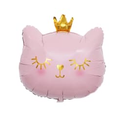 Cute Cat Foil Balloons Girl Princess Theme Party Wedding Valentines Day Happy Birthday Decoration Balloon Baby Shower Globos
