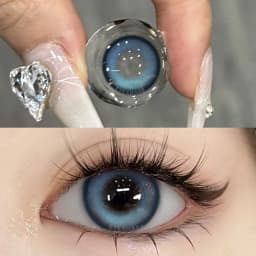 EYESHARE Natural Brown Color Contact Lenses for Eyes 1Pair Colored Lenses Beautiful Pupil Makeup Yearly Use Eye Colored Contacts
