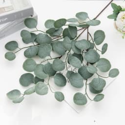 Artificial Plants Eucalyptus Leaf Vine Christmas Decoration Vase for Home Wedding Garden Rose Arch Scrapbooking Fake Flowers