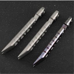EDC Titanium Alloy Crowbar Portable Bottle Opener Safety Belt Cutter Outdoor Camping Gear Multifunction Tools