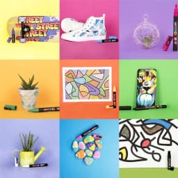 1-Pc Uni Posca Paint Marker Pen Medium PC-5M 29 Colors Art Supplies Stationery Painting Graffiti Anime Poster Advertising