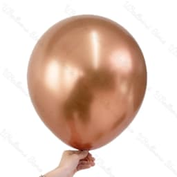 36/18inch Chrome Gold Metal Balloon Metallic Gold Silver Rose Gold Large Balloons for Birthday Wedding Baby Shower Party Dec