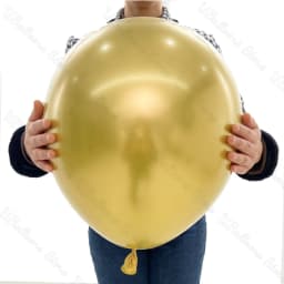 36/18inch Chrome Gold Metal Balloon Metallic Gold Silver Rose Gold Large Balloons for Birthday Wedding Baby Shower Party Dec