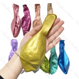 36/18inch Chrome Gold Metal Balloon Metallic Gold Silver Rose Gold Large Balloons for Birthday Wedding Baby Shower Party Dec